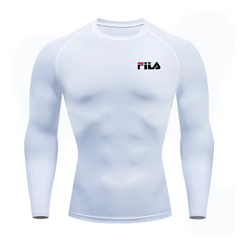 Compression Shirts for Men Short Sleeve Rash Guard Gym Workout Running T-shirt Summer Athletic Quick Dry Tees