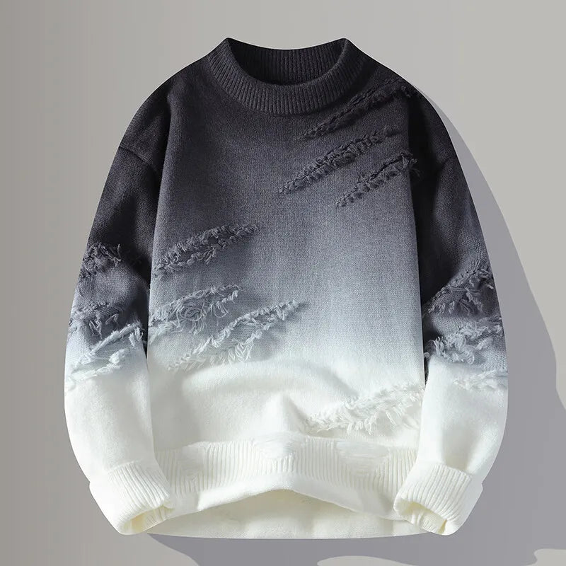 2024 Winter Sweaters for male men thick O-neck sweater men Student youth sweaters autumn Men's wool Casual Knitwear Pullover