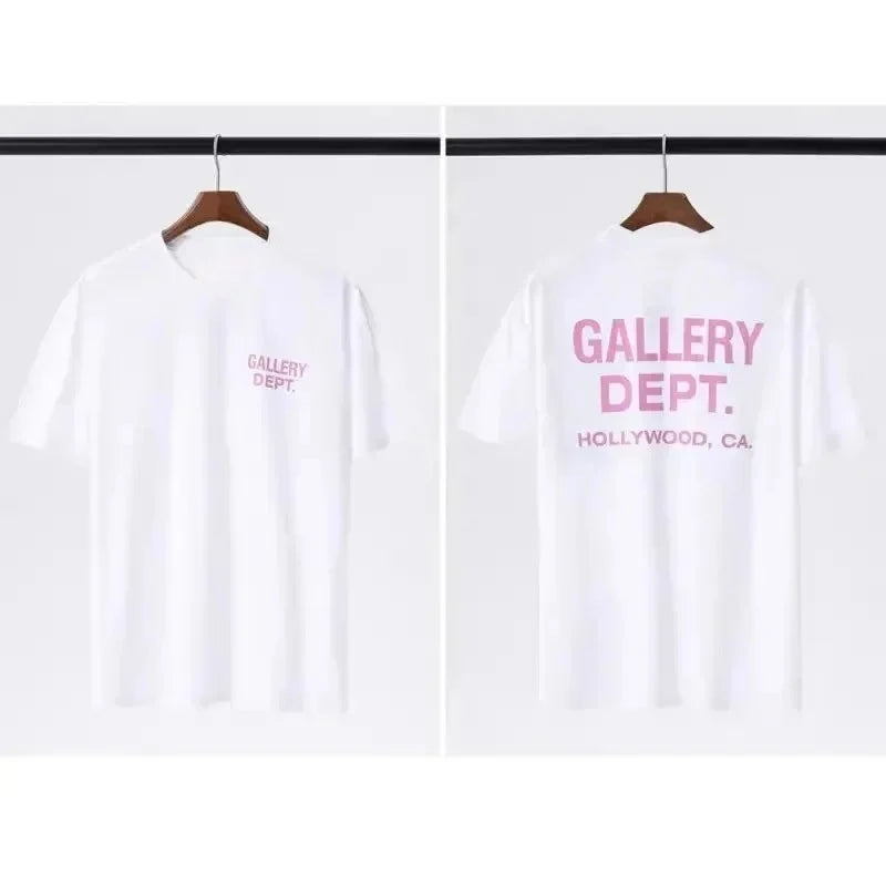 2026 Hot Selling Light Luxury T-shirt Summer Men's and Women's Cotton Clothing Fashion Beach Breathable Short Sleeved T-shirt