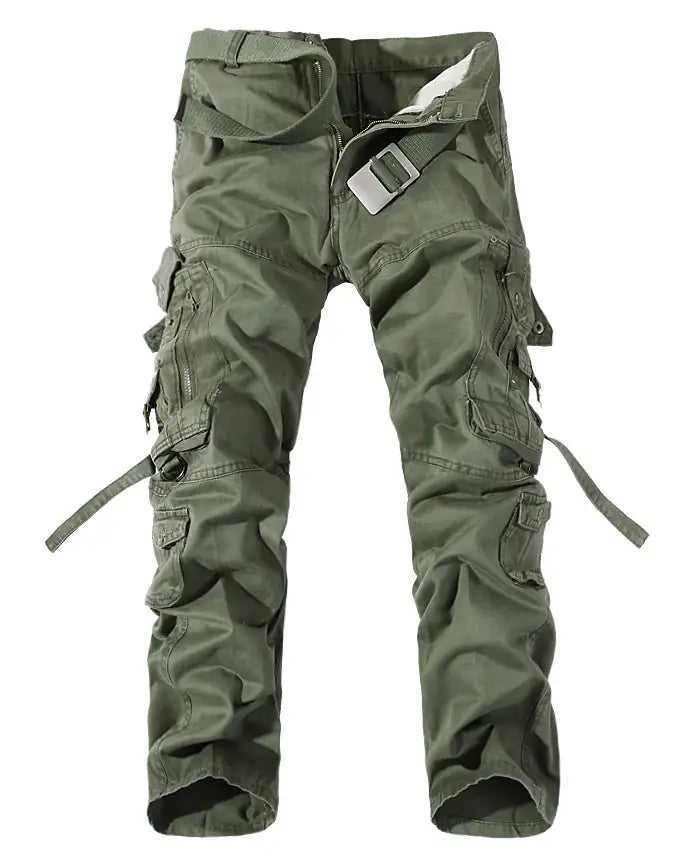 Washed Hot Sale Multi-Pocket Cargo Pants