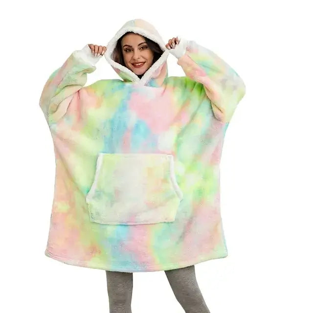 Oversized Hoodie Blanket