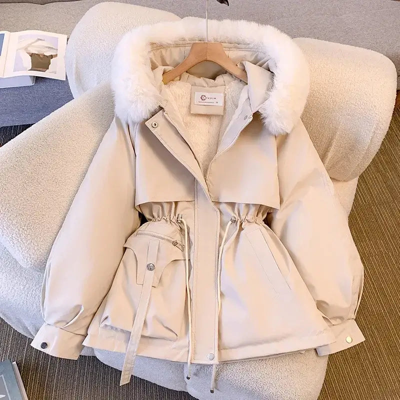 Plus Size Korean Coat