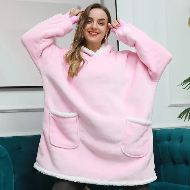Oversized Hoodie Blanket