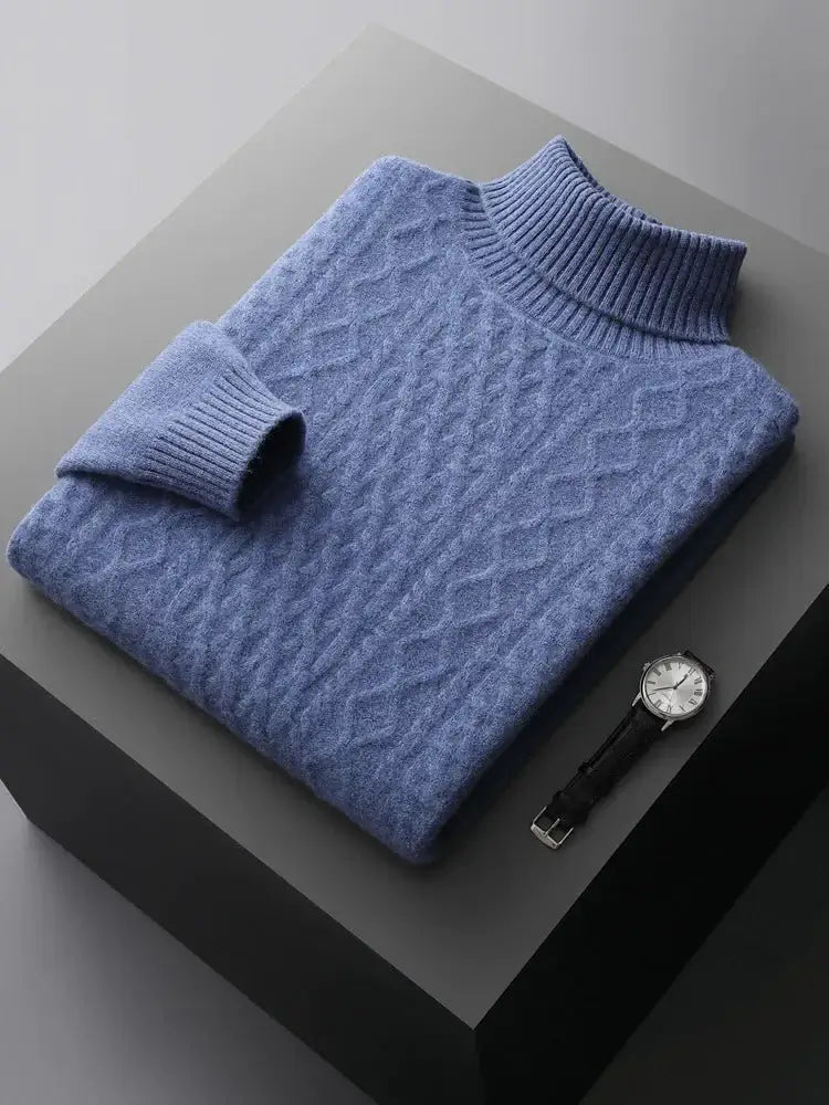 Arctic Shield Cashmere Pullover - FASHION FLOOD