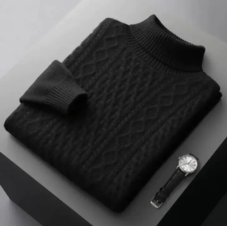 Arctic Shield Cashmere Pullover - FASHION FLOOD