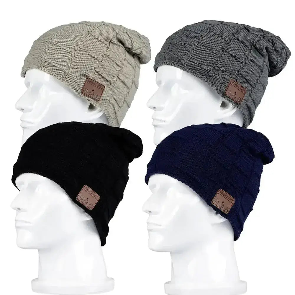 Bluetooth Headset Beanie - FASHION FLOOD