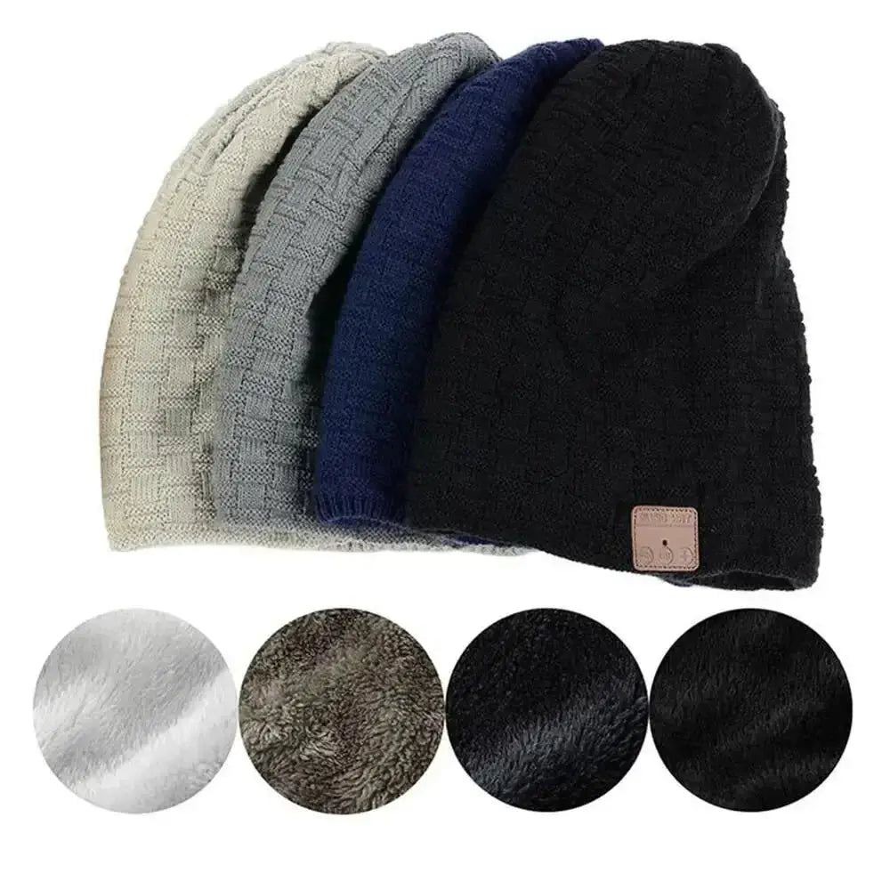 Bluetooth Headset Beanie - FASHION FLOOD
