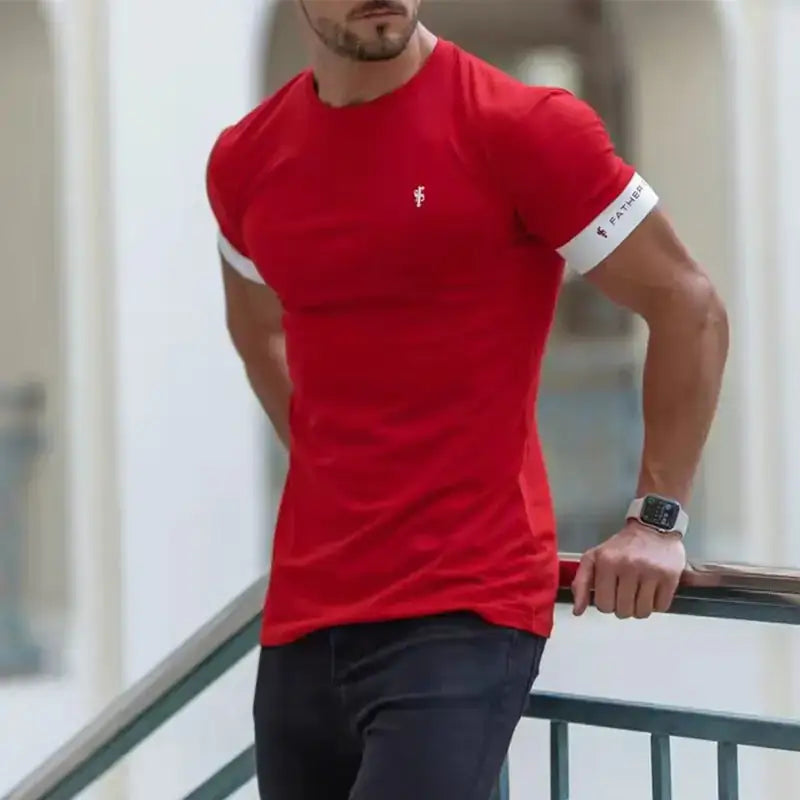Men's Tight Fit Crewneck T Shirt
