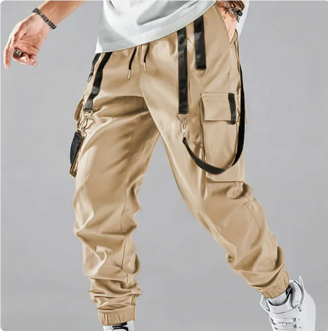 Multi-Pocket Techwear Cargo Pants