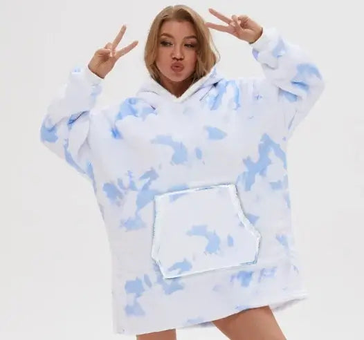 Oversized Hoodie Blanket