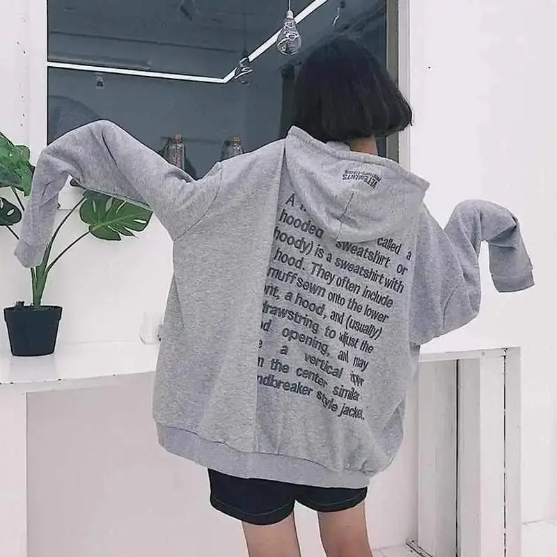 Loose Streetwear Hoodie - FASHION FLOOD