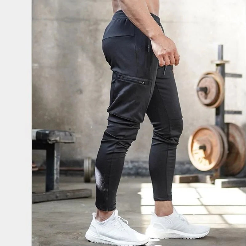 Slim Fit Cotton Joggers: Sport Sweatpants for Running and Bodybuilding