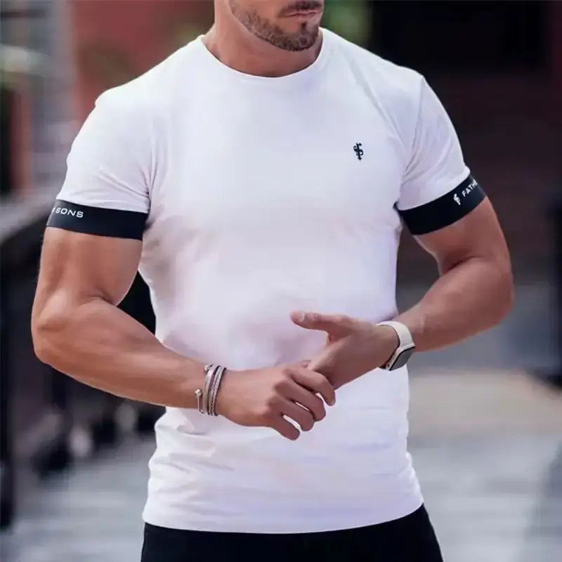 Men's Tight Fit Crewneck T Shirt