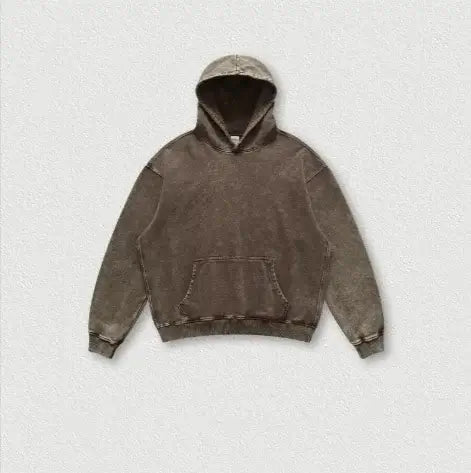 Vintage Washed Hooded Sweater