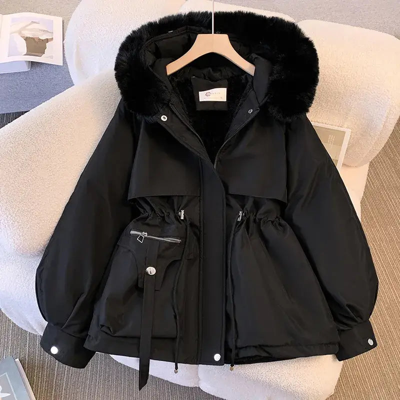Plus Size Korean Coat - FASHION FLOOD