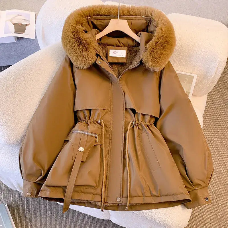 Plus Size Korean Coat - FASHION FLOOD