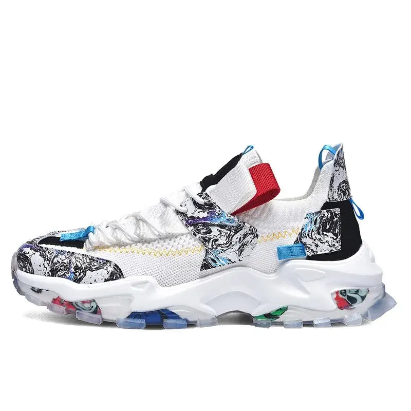 Retro Chunky Sneakers - FASHION FLOOD