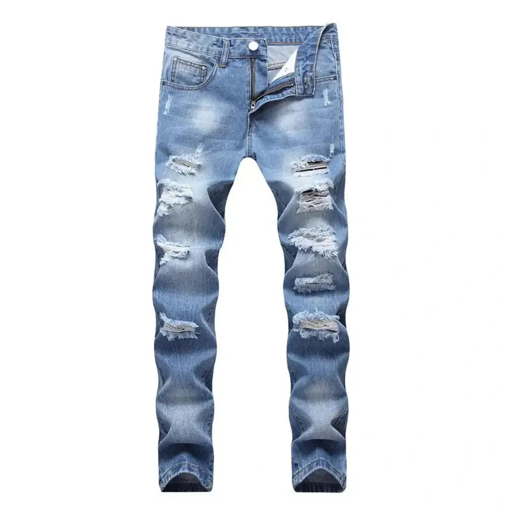 Ripped Fashion Jeans - FASHION FLOOD