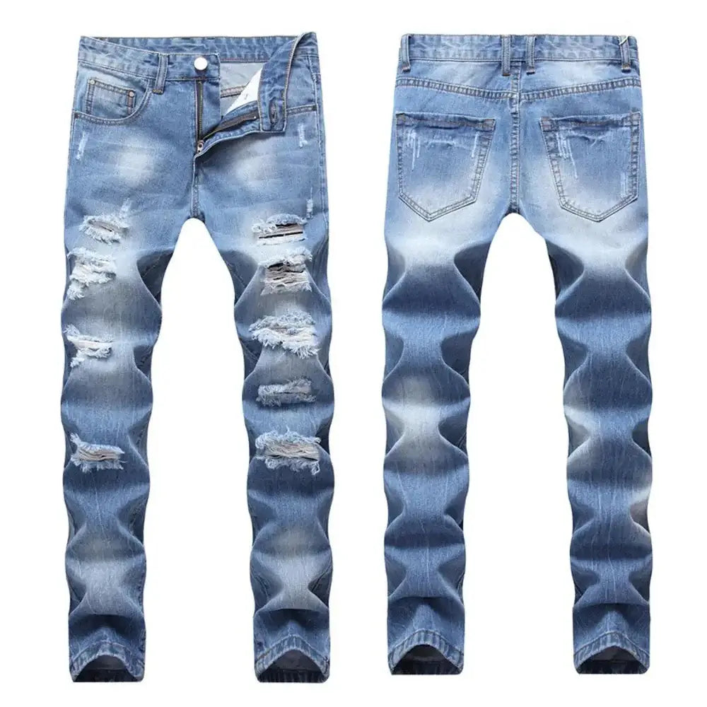 Ripped Fashion Jeans - FASHION FLOOD
