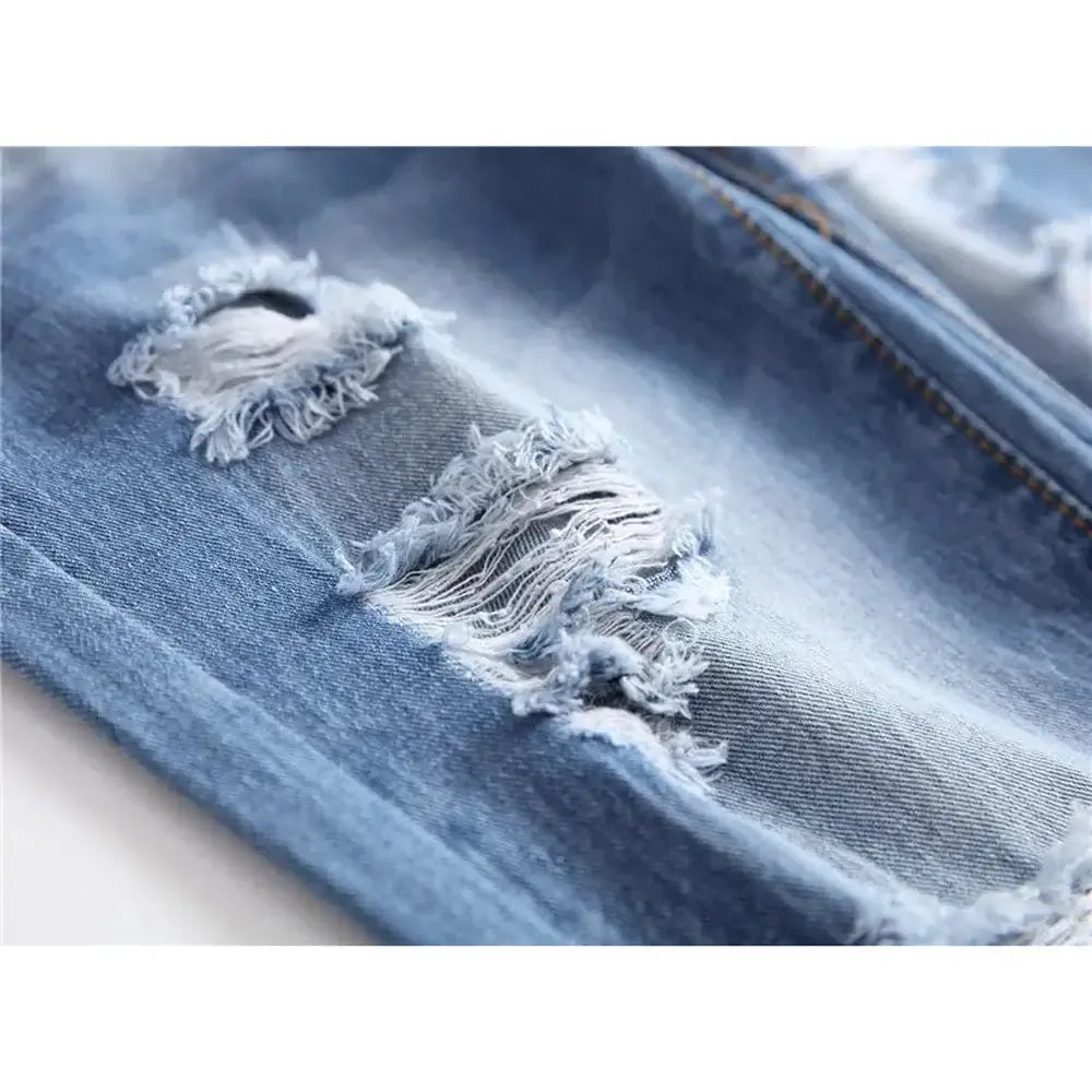 Ripped Fashion Jeans - FASHION FLOOD