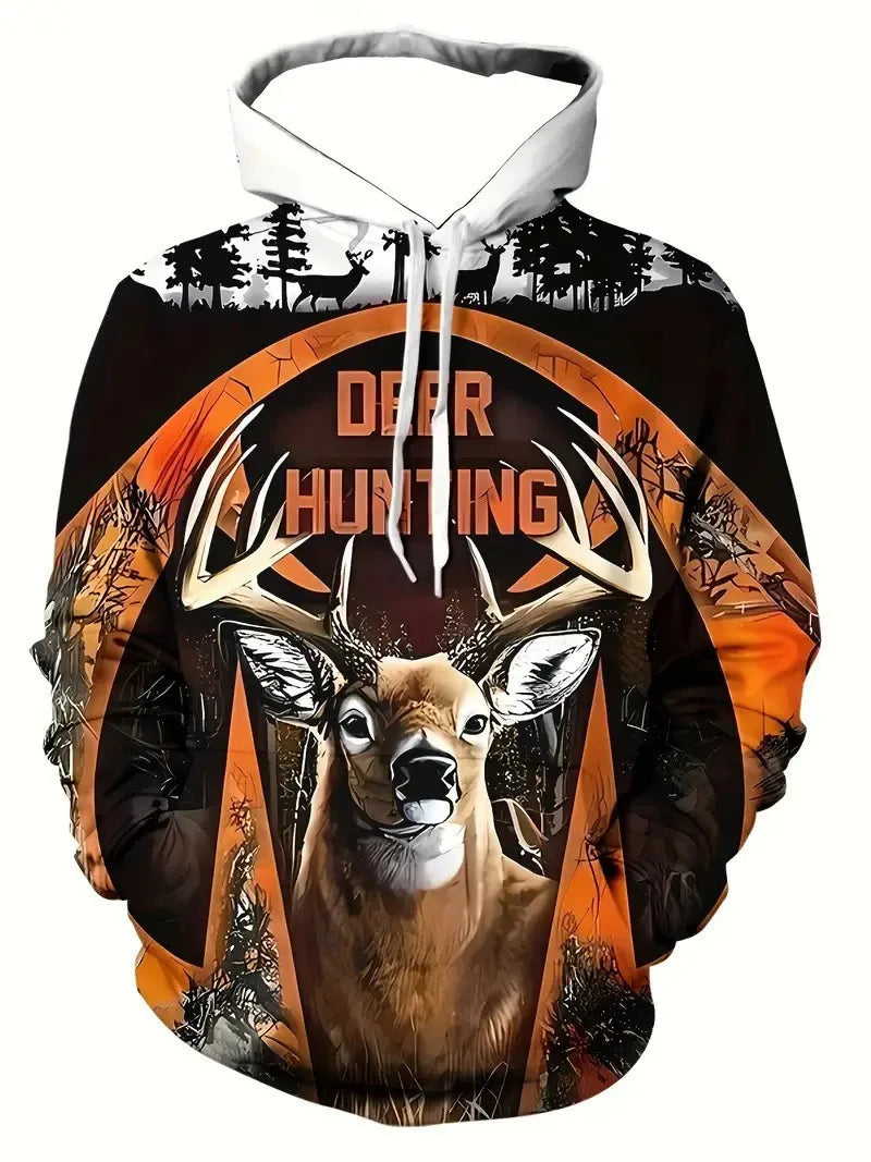 Street Style Men's Hoodies Versatile Printed Casual Man's Hoodies Zipper Jackets Men's Sweatshirts Casual Zipper Cardigans Gifts
