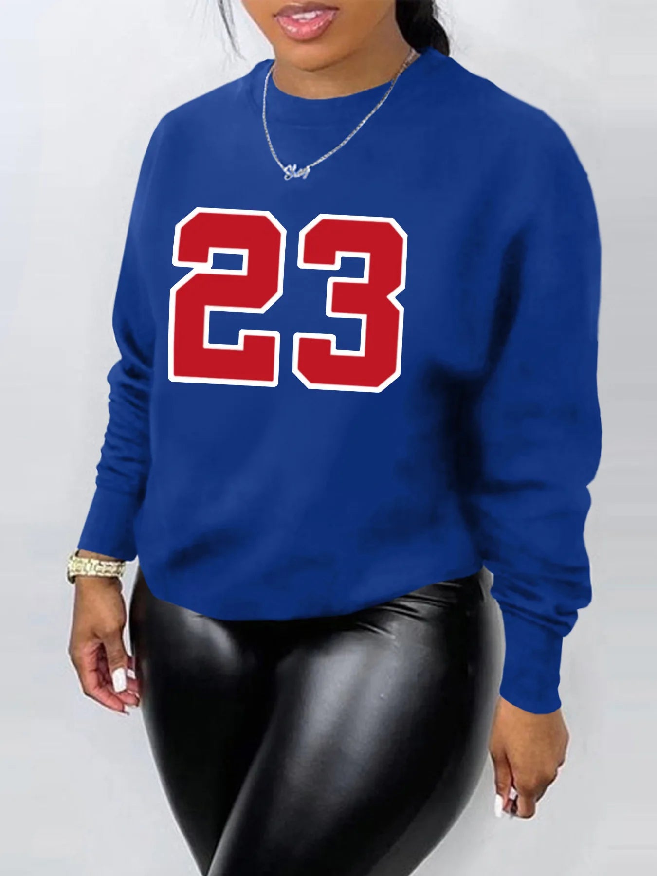 Women's Autumn Winter Sweaters  Black Loose Plus Size  Female hoodie Long Sleeves O-neck Pullovers Sporty and Rich Clothing