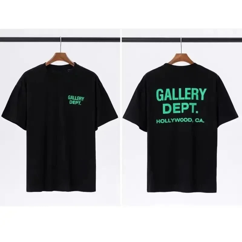 2026 Hot Selling Light Luxury T-shirt Summer Men's and Women's Cotton Clothing Fashion Beach Breathable Short Sleeved T-shirt