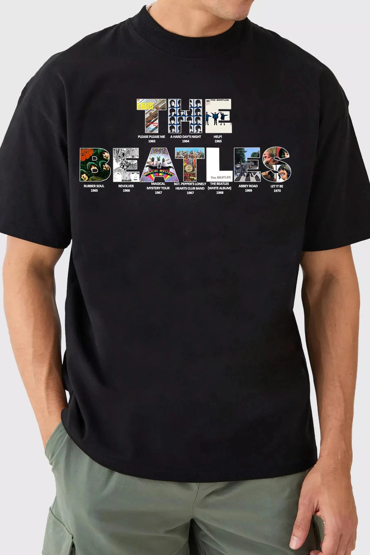 2026 The Beatles Band T Shirt Mens Womens Cotton Tees Ummer Casual Short Sleeve Round Neck Clothing Loose Tops Trend