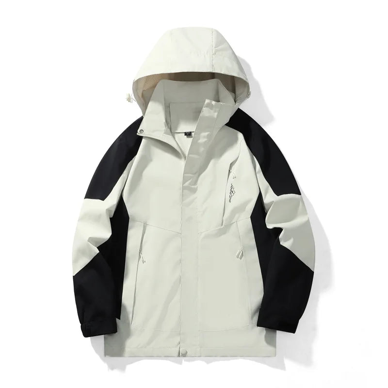 Btsukimi High Quality Men Jackets Spring Autumn Men's Fashion Waterproof Windbreak Coats Outdoor Hiking Camping Jackets for Couple Coats