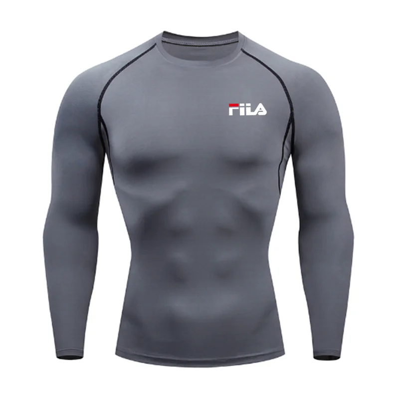 Compression Shirts for Men Short Sleeve Rash Guard Gym Workout Running T-shirt Summer Athletic Quick Dry Tees