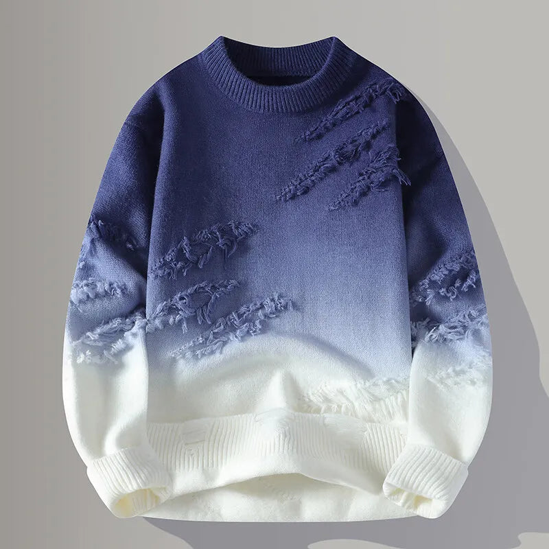 2024 Winter Sweaters for male men thick O-neck sweater men Student youth sweaters autumn Men's wool Casual Knitwear Pullover