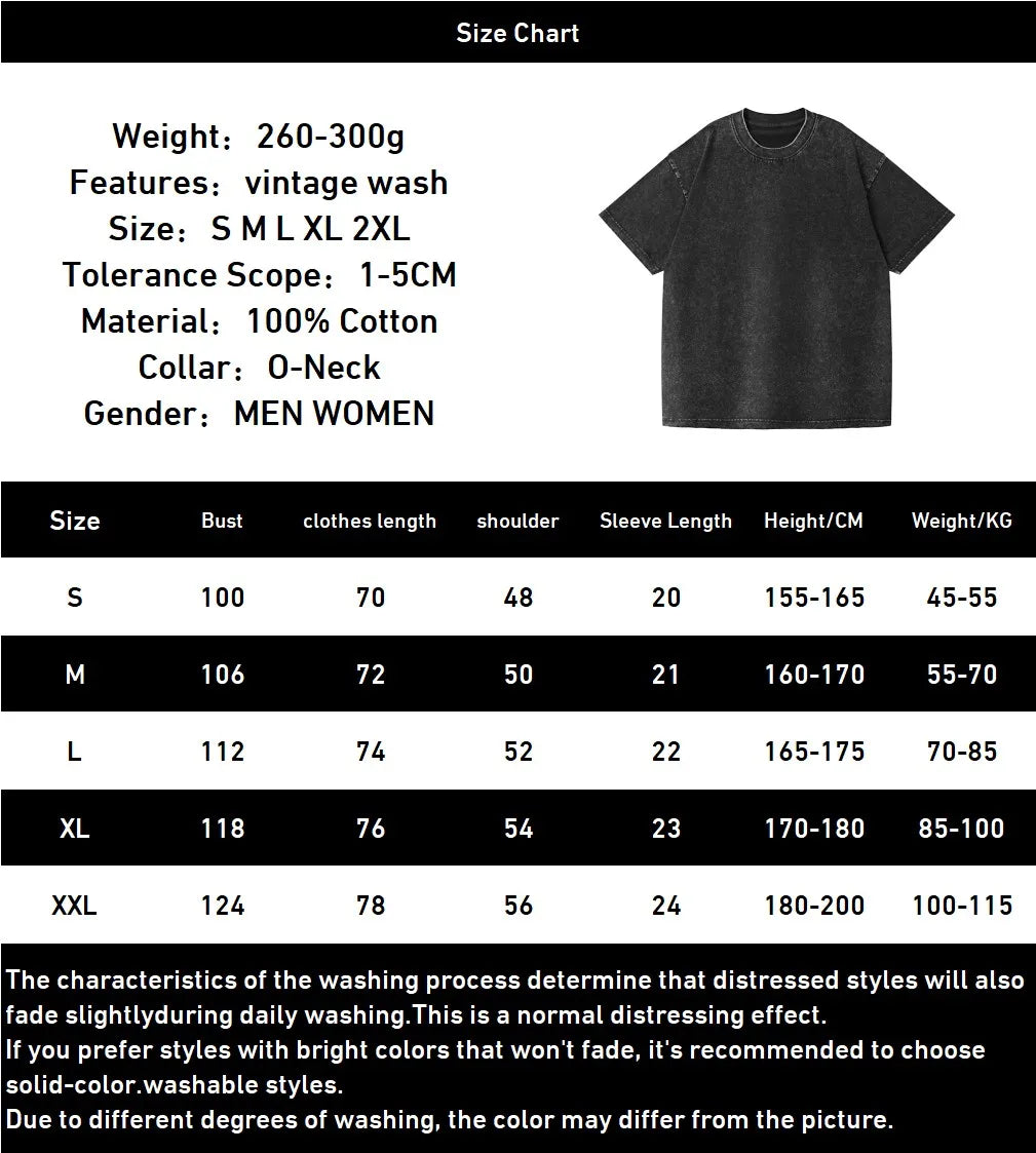 Harajuku Anime Frieren Beyond Journey's End T-shirt Unisex Clothing Washed Oversized T Shirt Short Sleeve Cotton Tees Tops