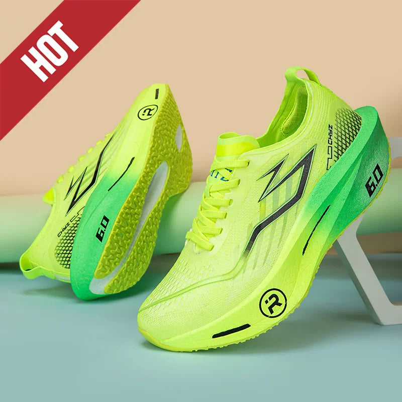 Running Shoes Carbon Board Profession Marathon Men Sports Breathable Lightweight Women's Comfortable Athletic Nonskid Sneakers