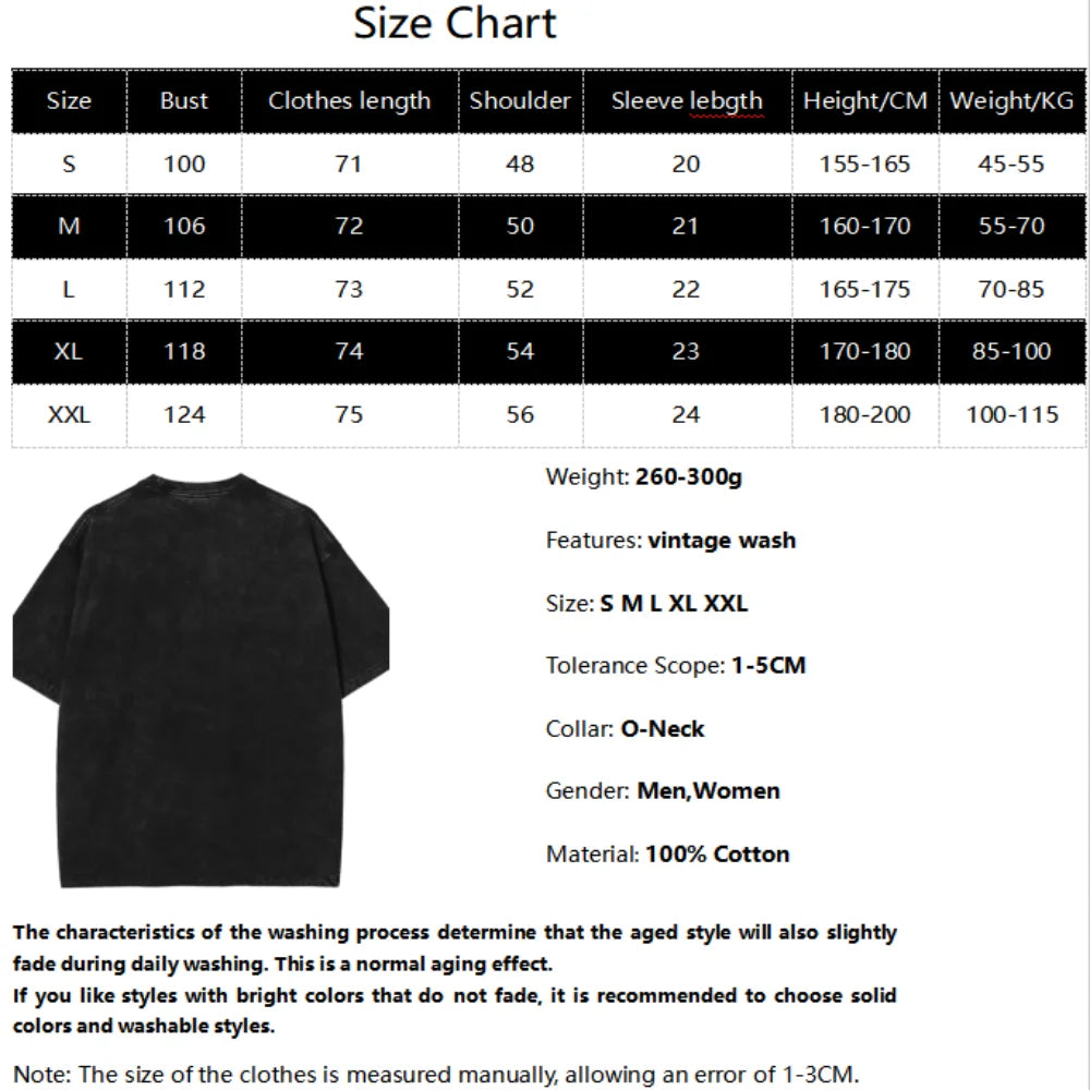 Midoriya Izuku Deku Print T-shirt Anime My Hero Academia Clothing Men Women Cotton Tshirts Retro Washed T Shirt Harajuku Tops