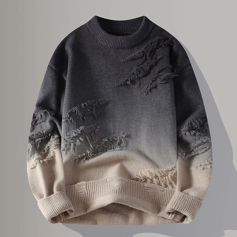 2024 Winter Sweaters for male men thick O-neck sweater men Student youth sweaters autumn Men's wool Casual Knitwear Pullover