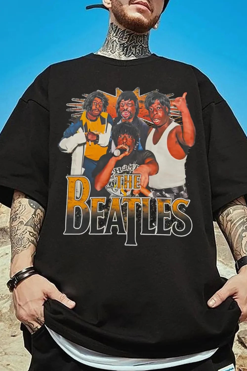 2026 The Beatles Band T Shirt Mens Womens Cotton Tees Ummer Casual Short Sleeve Round Neck Clothing Loose Tops Trend