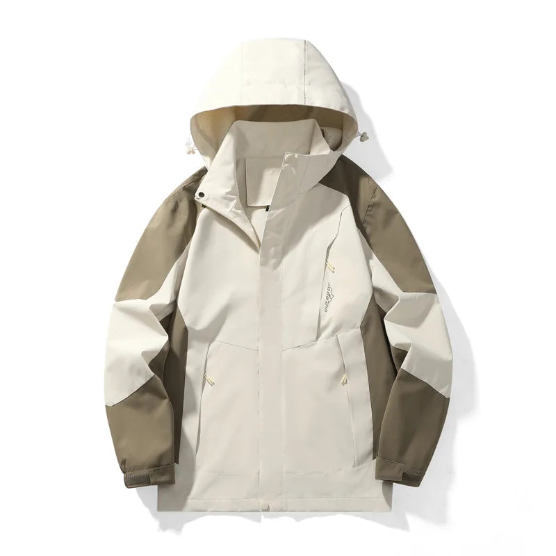 Btsukimi High Quality Men Jackets Spring Autumn Men's Fashion Waterproof Windbreak Coats Outdoor Hiking Camping Jackets for Couple Coats