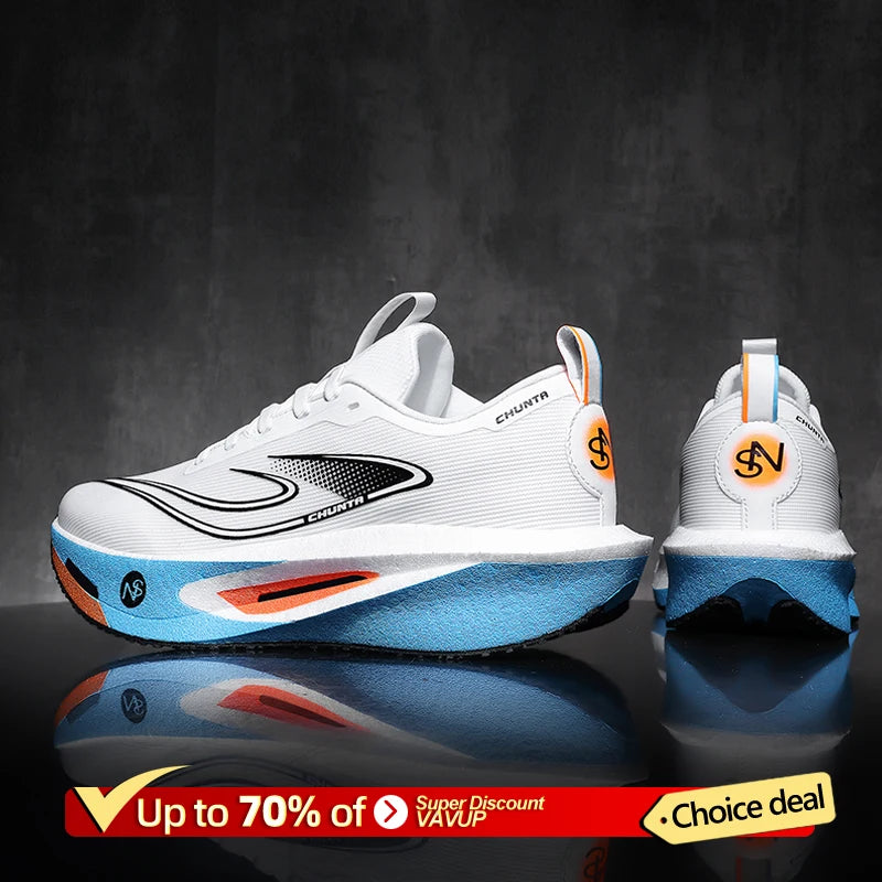 Running Shoes Carbon Board Speciality Sports Marathon Men Breathable Lightweight Women's Comfortable Athletic Chunta Sneakers