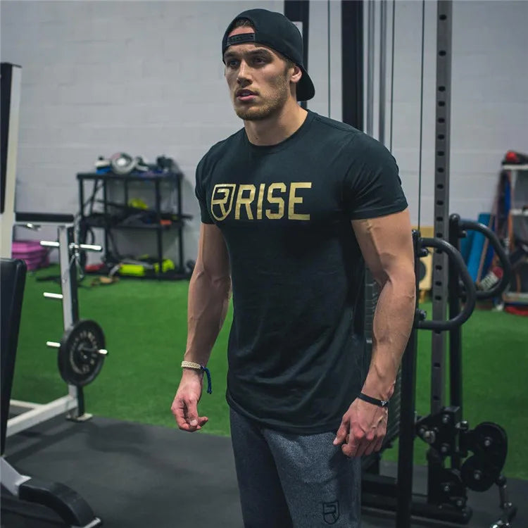 Casual Daily Wear Workout Gym Fitness Muscle Shirt