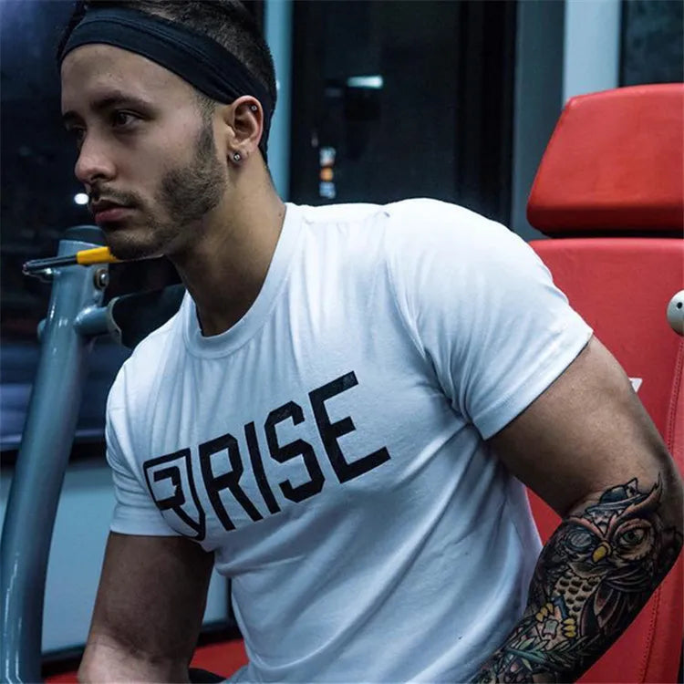 Casual Daily Wear Workout Gym Fitness Muscle Shirt
