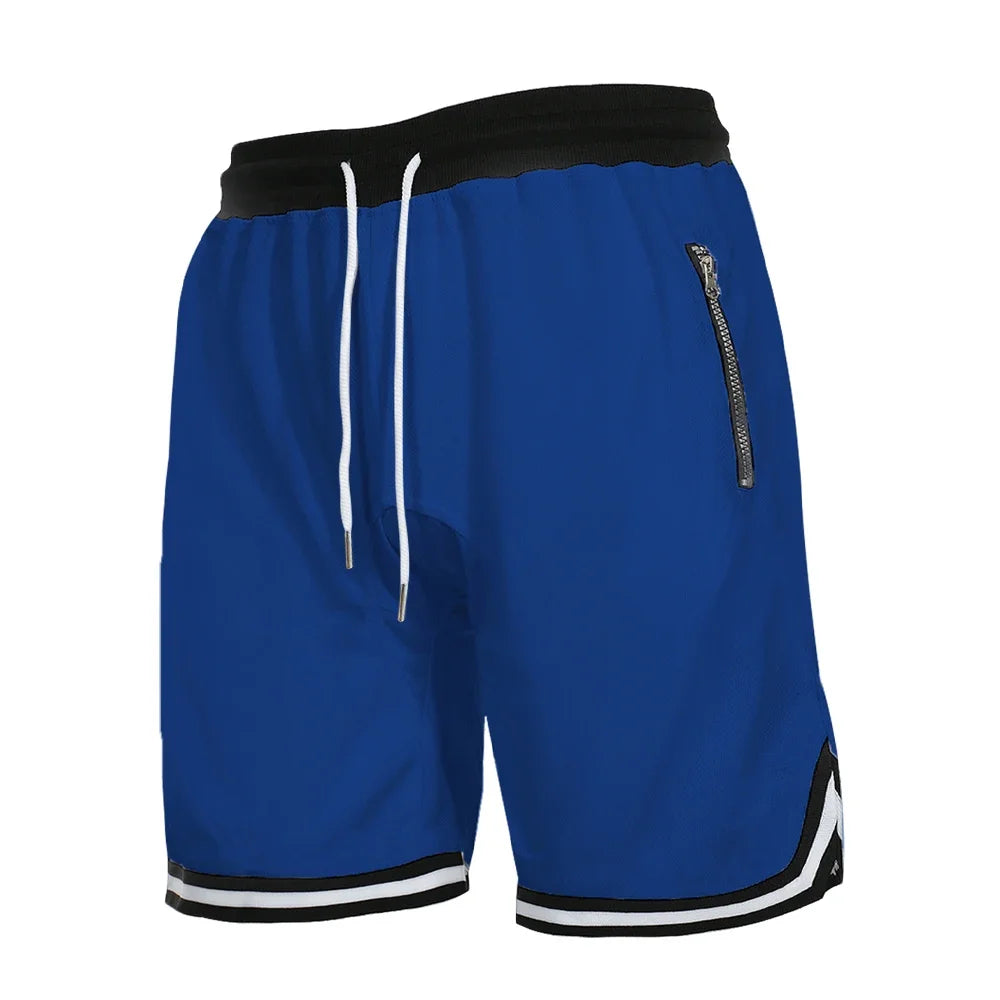 BEVAMA Men's Sports Basketball Shorts Mesh Quick Dry Gym Fitness Shorts Summer Casual Breathable Outdoor Sportswear