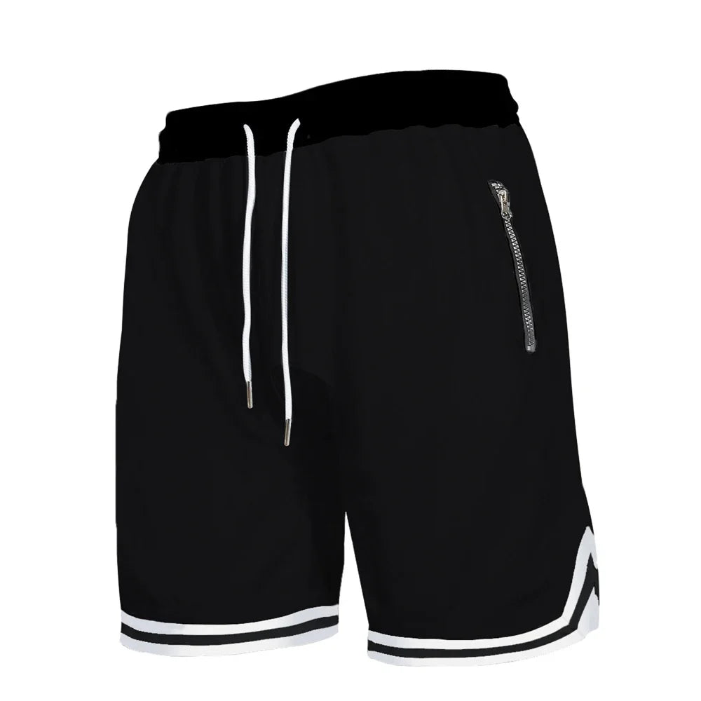 BEVAMA Men's Sports Basketball Shorts Mesh Quick Dry Gym Fitness Shorts Summer Casual Breathable Outdoor Sportswear