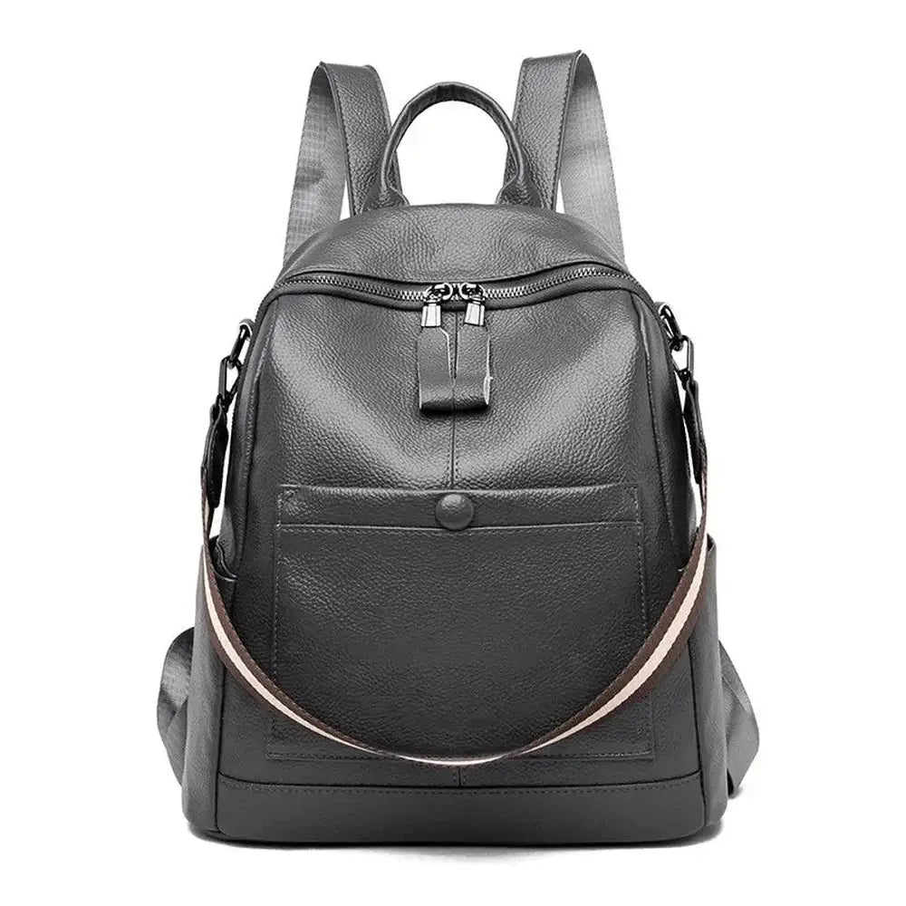 Sleek Premium Leather Backpack - FASHION FLOOD