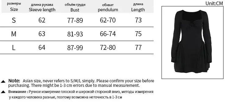 Socialite Style Elegant Slim Fit Bubble Waist Long Sleeve Dress - FASHION FLOOD