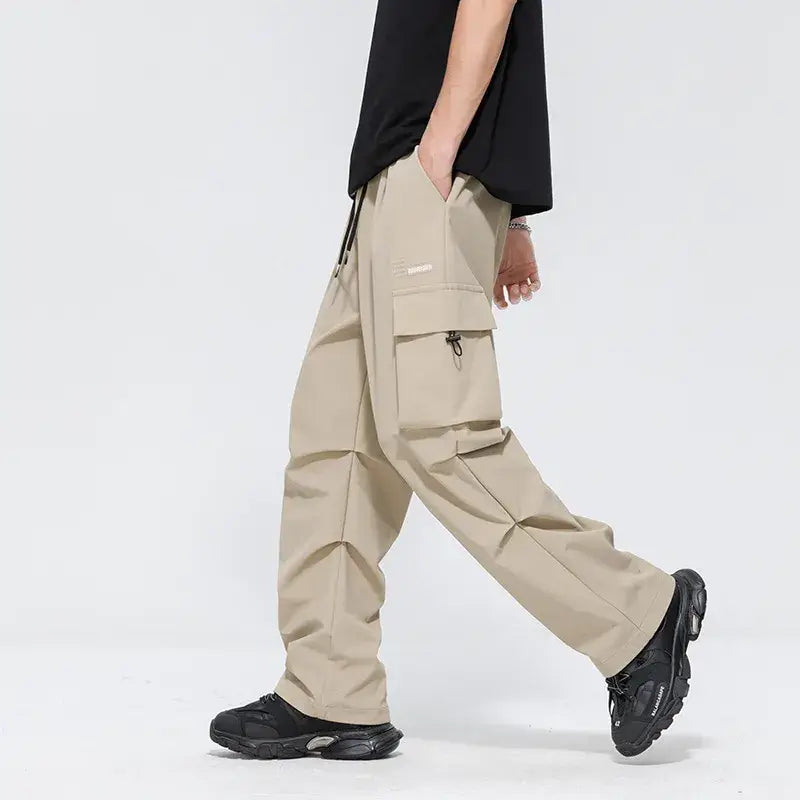 Spring Loose Straight Casual Wide Leg Sweatpants - FASHION FLOOD