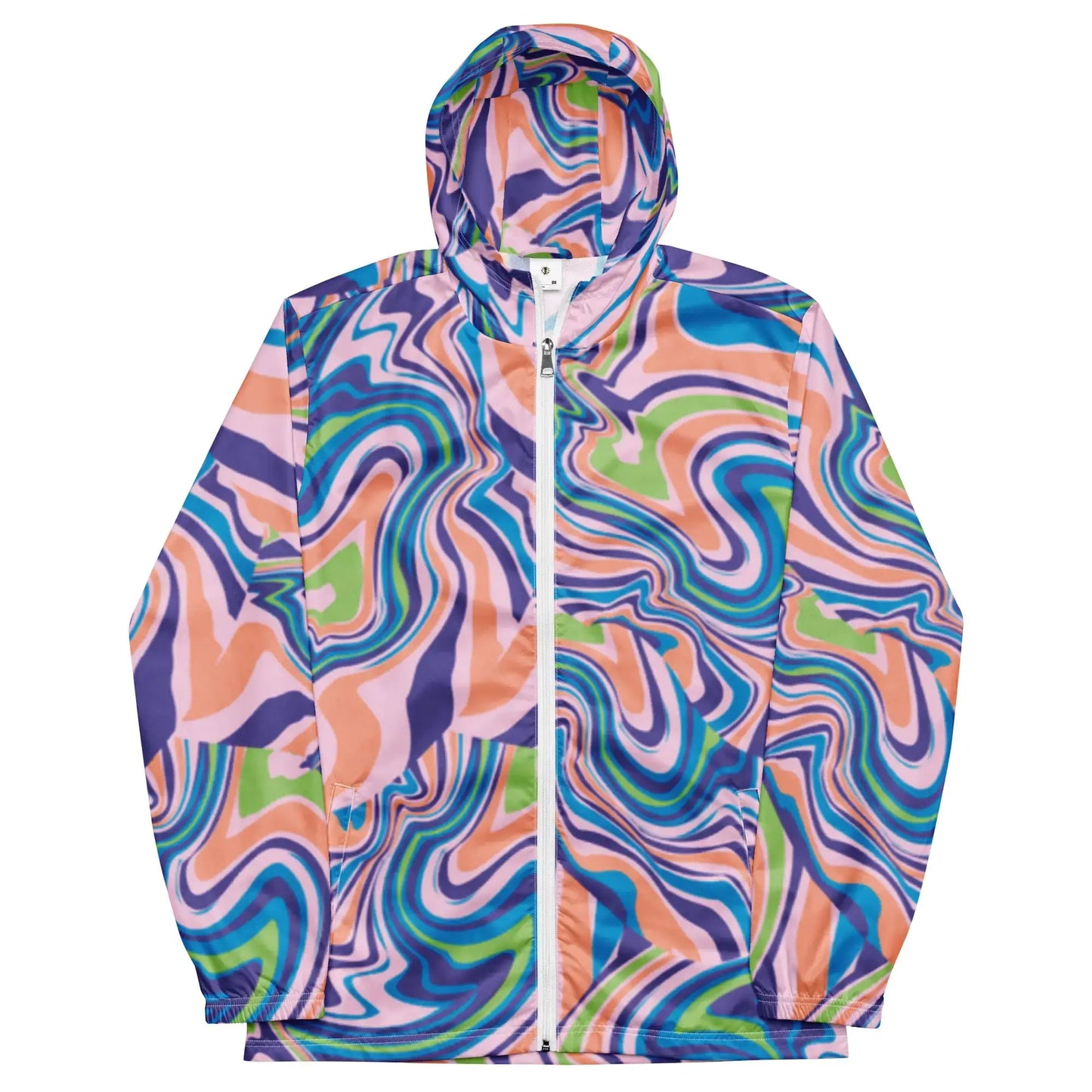 Tropical Retro Tide Windbreaker - FASHION FLOOD