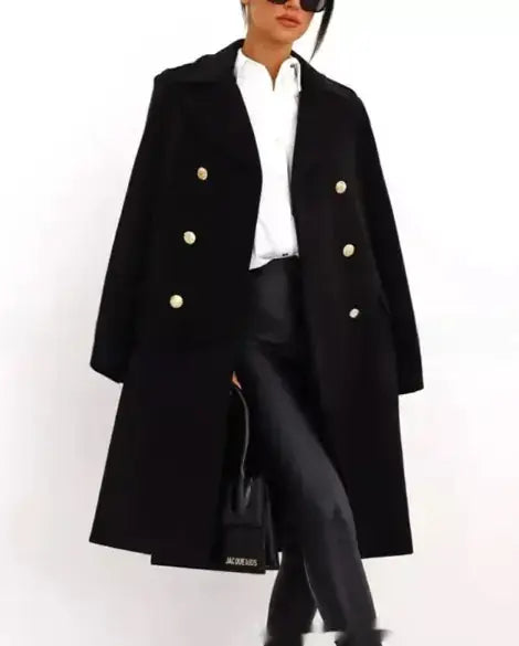 Woolen Coat - FASHION FLOOD
