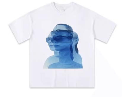 Holographic Lady Punk T-Shirt