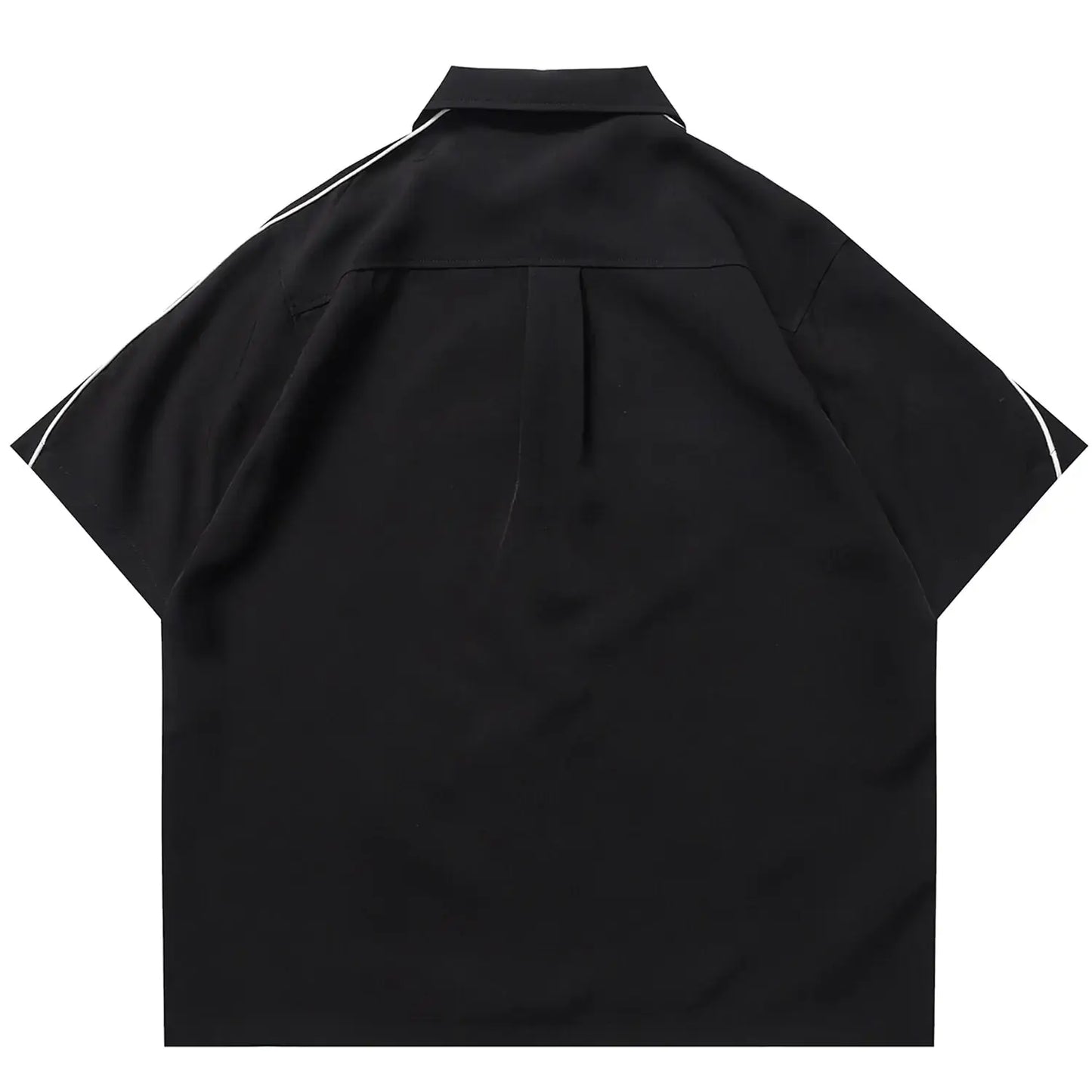 Oversized Harajuku Patchwork Jacket