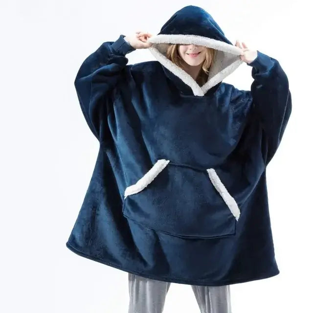 Oversized Hoodie Blanket